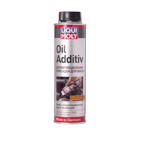 Антифрикционная присадка с дисульфидом молибдена в моторное масло Oil Additiv - 0,3 л