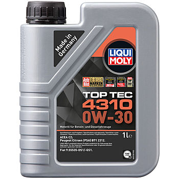 Полусинтетическое моторное масло Top Tec 4310 0W-30 - 1 л