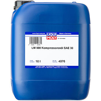 Синтетическое компрессорное масло LM 500 Kompressorenoil 30 - 10 л