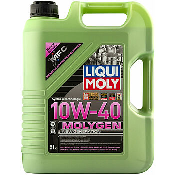 НС-синтетическое моторное масло Molygen New Generation 10W-40 - 5 л